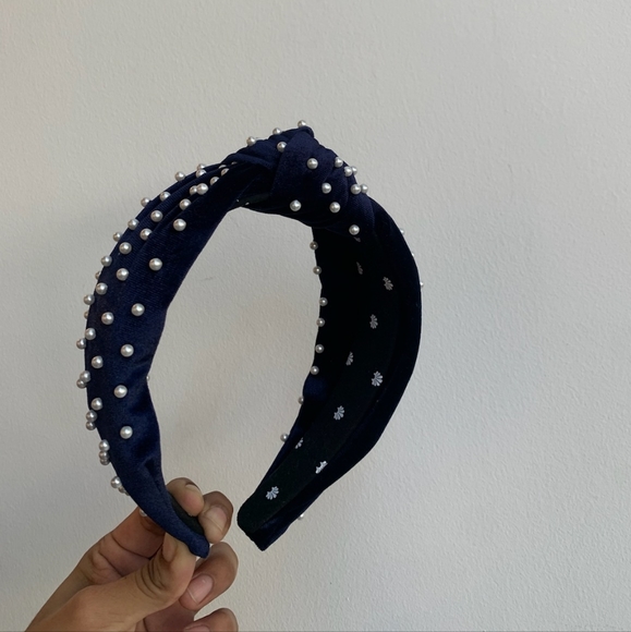 NWT Lele Sadoughi headband with pearls main image 4